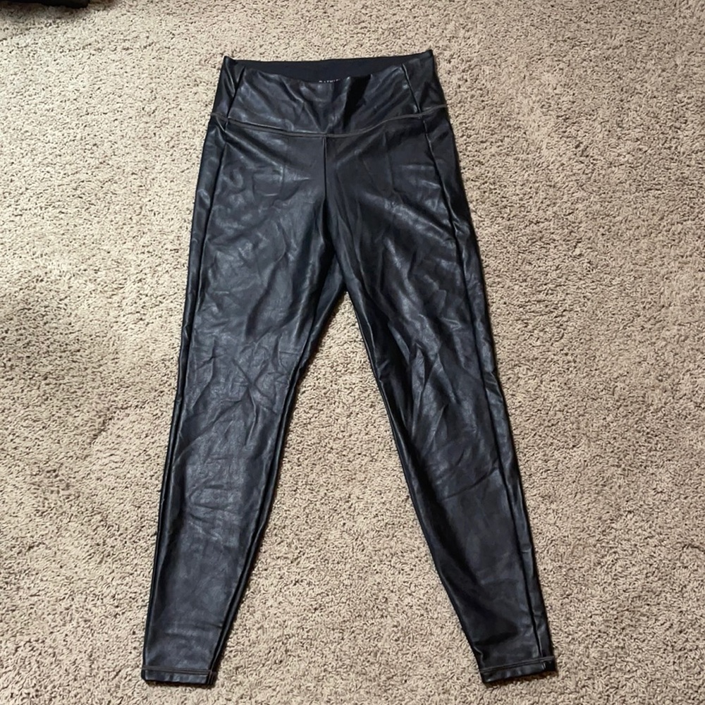 Athleta Faux Leather Tight